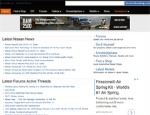 Tablet Screenshot of nissanhelp.com